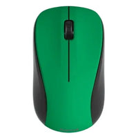 CSH Online Shop Hama MW-300 V2 Wireless Optical Mouse, 3 Buttons, Quiet, Ambidextrous, Green/Black HAMA