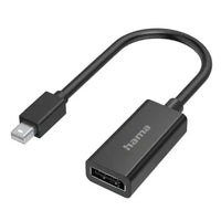 CSH Online Shop Hama Mini DisplayPort Male to DisplayPort Female, Ultra-HD 4K, Black HAMA