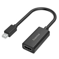 CSH Online Shop Hama Mini DisplayPort Male to HDMI Female Converter Cable, Black HAMA