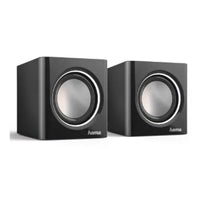 CSH Online Shop Hama Sonic Mobil 185 2.0 Notebook Speakers, 3.5 mm Jack, USB-A for Power, Inline Volume Controls HAMA