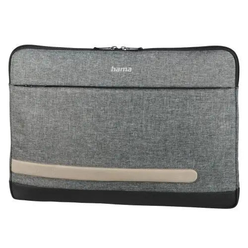 CSH Online Shop Hama Terra Laptop Sleeve, Up to 13.3", Padded Compartment, Front Pocket, Grey HAMA