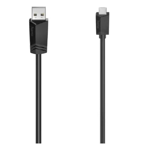 CSH Online Shop Hama USB-A to Micro USB Cable, USB 2.0, 1.5 Metre, Black HAMA
