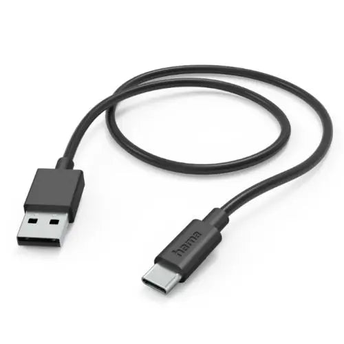 CSH Online Shop Hama USB-A to USB-C Quick Charging Cable, USB 2.0, 1 Metre, Black HAMA