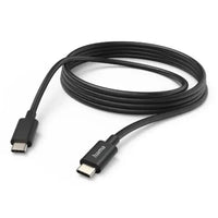 CSH Online Shop Hama USB-C to USB-C Quick Charging Cable, USB 2.0, 3 Metre, Black HAMA