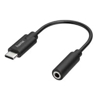 CSH Online Shop Hama USB Type-C Male to 3.5mm Jack Female Adapter, Black HAMA