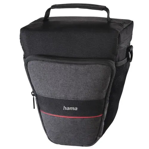 CSH Online Shop Hama Valletta 130 Colt Camera Case, Belt Loop, Shoulder Strap, Black, 16 x 10 x 21 cm Compartment HAMA