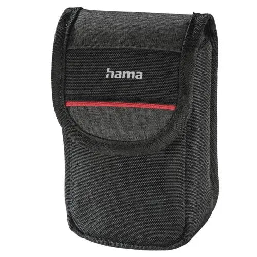 CSH Online Shop Hama Valletta 60L Compact Camera Case, Belt Loop, Black, 6 x 4 x 11 cm Compartment HAMA