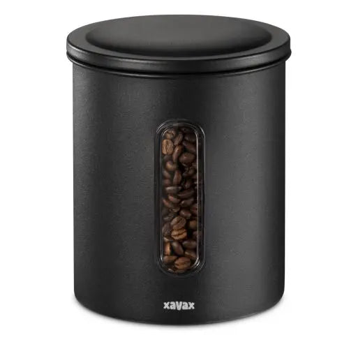 CSH Online Shop Hama Xavax Coffee Tin for 500g of Beans or 700g of Powder, Airtight, Aroma-tight HAMA