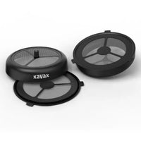 CSH Online Shop Hama Xavax Reusable Pad Filters for Philips Senseo Coffee Machines and other Similar Models, 2-Pack HAMA