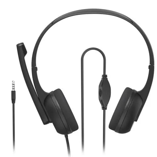 CSH Online Shop Hama (HS-P150 V2) Ultra-lightweight Headset, 3.5mm Jack, Y-adapter, Padded Ear Pads, Inline Controls HAMA