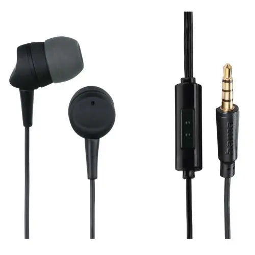 CSH Online Shop Hama (Kooky) In-Ear Earset, 3.5mm Jack, Inline Microphone, Answer Button, Cable Kink Protection HAMA