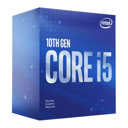 CSH Online Shop Intel Core I5-10400F CPU, 1200, 2.9 GHz (4.3 Turbo), 6-Core, 65W, 14nm, 12MB Cache, Comet Lake, No Graphics INTEL