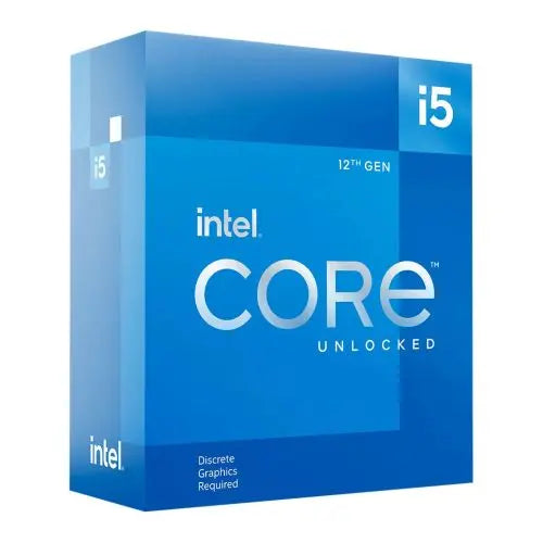 CSH Online Shop Intel Core i5-12600KF CPU, 1700, 3.7 GHz (4.9 Turbo), 10-Core, 125W (150W Turbo), 10nm, 20MB Cache, Overclockable, Alder Lake, No Graphics, NO HEATSINK/FAN INTEL