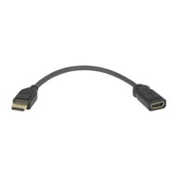 CSH Online Shop Jedel DisplayPort Male to HDMI Female Converter Cable, Black JEDEL