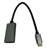 CSH Online Shop Jedel USB-C Male to HDMI Female Cable, 4K, 15cm, Black JEDEL