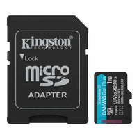 CSH Online Shop Kingston 1TB Canvas Go! Plus Gen4 MicroSDXC Card with SD Adapter, UHS-I Class 10, U3, A2 App Performance, 200MB/s KINGSTON
