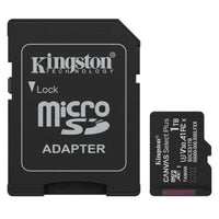 CSH Online Shop Kingston 1TB Canvas Select Plus Gen3 MicroSDXC Card with SD Adapter, UHS-I Class 10, U3, V30, A1 App Performance, 150MB/s KINGSTON