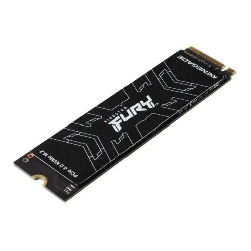 CSH Online Shop Kingston 500GB Fury Renegade M.2 NVMe SSD, M.2 2280, PCIe4, 3D TLC NAND, R/W 7300/3900 MB/s, 450K/900K IOPS, Aluminium Heatspreader KINGSTON