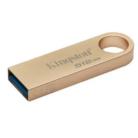 CSH Online Shop Kingston 512GB DataTraveler SE9 G3 Memory Pen, USB 3.2 Gen1 Type-A, Metal Gold Casing KINGSTON