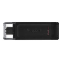 CSH Online Shop Kingston 64GB DataTraveler 70 USB 3.2 Gen1 Type-C Memory Pen, Cap KINGSTON