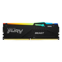 CSH Online Shop Kingston Fury Beast RGB 32GB, DDR5, 6000MHz, CL36, 1.35V, ECC, PMIC, AMD EXPO & Intel XMP 3.0, Black, DIMM Memory KINGSTON