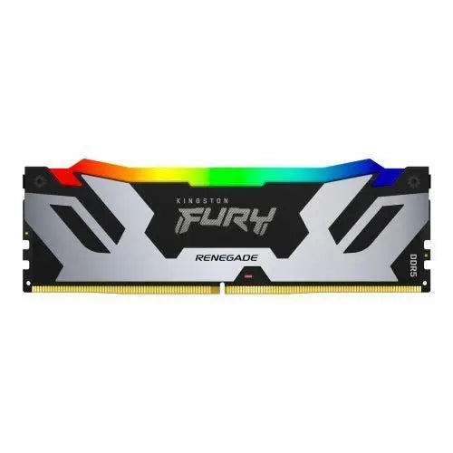 CSH Online Shop Kingston Fury Renegade RGB 48GB, DDR5, 6400MHz, CL32, 1.4V, ECC, XMP 3.0, PMIC, DIMM Memory, Black/Silver KINGSTON