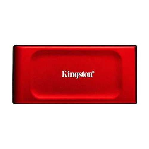 CSH Online Shop Kingston XS1000 1TB Pocket Size External SSD, USB 3.2 Gen2 Type-A, Red KINGSTON