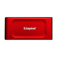 CSH Online Shop Kingston XS1000 1TB Pocket Size External SSD, USB 3.2 Gen2 Type-A, Red KINGSTON