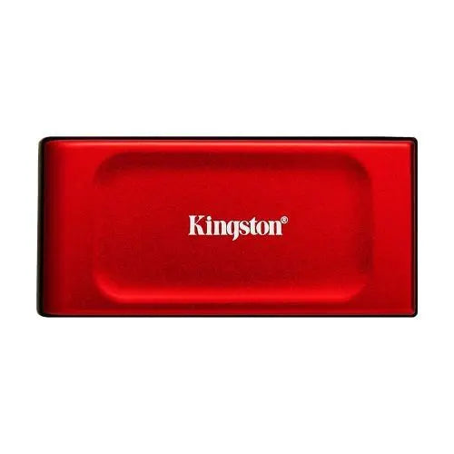 CSH Online Shop Kingston XS1000 2TB Pocket Size External SSD, USB 3.2 Gen2 Type-A, Red KINGSTON