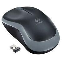 CSH Online Shop Logitech M185 Wireless Notebook Mouse, USB Nano Receiver, Black/Grey LOGITECH