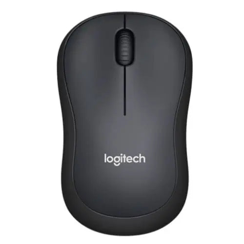 CSH Online Shop Logitech M220 Silent Wireless Optical Mouse, SilentTouch Tech, 3 Buttons, 1000DPI, Charcoal, OEM LOGITECH
