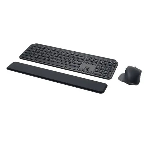 CSH Online Shop Logitech MX Keys Combo v2 for Business Wireless Keyboard and Mouse Kit, MX Palm Rest, Backlit KB, 8000 DPI Mouse, Graphite LOGITECH