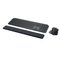 CSH Online Shop Logitech MX Keys Combo v2 for Business Wireless Keyboard and Mouse Kit, MX Palm Rest, Backlit KB, 8000 DPI Mouse, Graphite LOGITECH