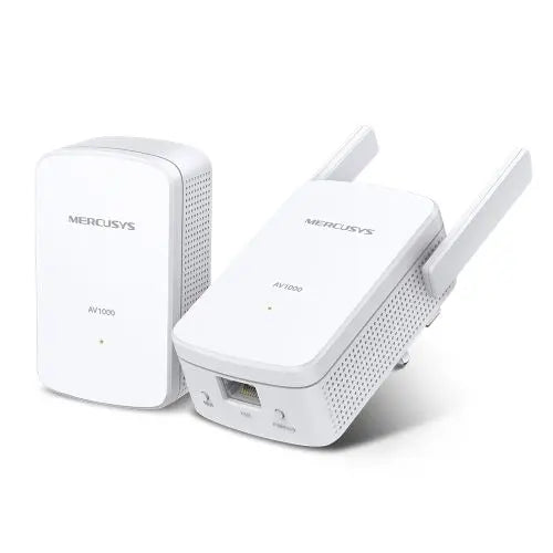 CSH Online Shop Mercusys (MP510 KIT) 300Mbps Wireless N Powerline Adapter Kit, AV2 1000, 1-Port MERCUSYS