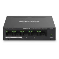 CSH Online Shop Mercusys (MS105GP) 5-Port Gigabit Desktop Switch with 4-Port PoE+, Steel Case MERCUSYS