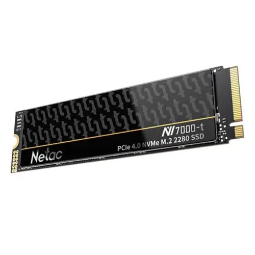 CSH Online Shop Netac 1TB NV7000-T M.2 NVMe Gen4 SSD, M.2 2280, PCIe4, 3D NAND, R/W 7300/6600 MB/s, Heatspreader NETAC