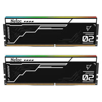 CSH Online Shop Netac Shadow II RGB Black 32GB Kit (2 x 16GB), DDR5, 5600MHz, CL40, AMD EXPO & Intel XMP 3.0, ECC, PMIC, DIMM Memory NETAC