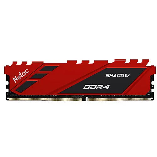 CSH Online Shop Netac Shadow Red, 16GB, DDR4, 3200MHz (PC4-25600), CL16, DIMM Memory NETAC