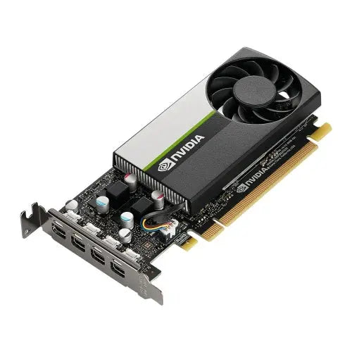 CSH Online Shop PNY T1000 Professional Graphics Card, 8GB DDR6, 896 Cores, 4 miniDP, Low Profile (Bracket Included), OEM (Brown Box) PNY