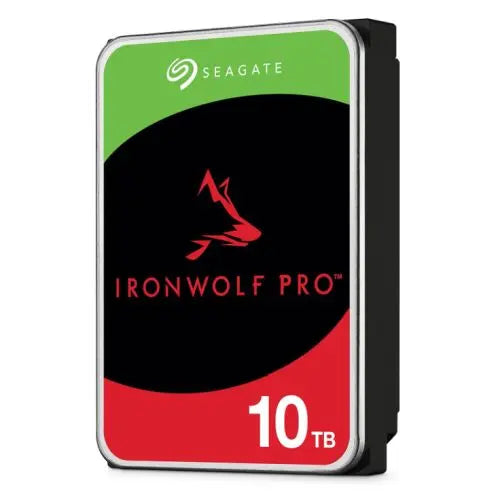 CSH Online Shop Seagate 3.5", 10TB, SATA3, IronWolf Pro NAS Hard Drive, 7200RPM, 256MB Cache, CMR, OEM SEAGATE
