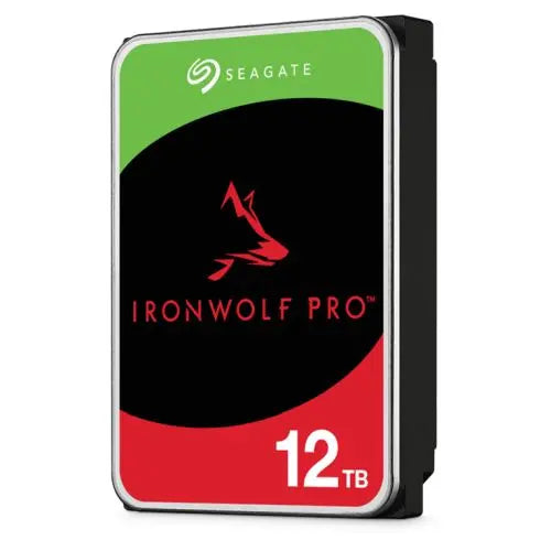 CSH Online Shop Seagate 3.5", 12TB, SATA3, IronWolf Pro NAS Hard Drive, 7200RPM, 256MB Cache, CMR, OEM SEAGATE