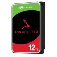 CSH Online Shop Seagate 3.5", 12TB, SATA3, IronWolf Pro NAS Hard Drive, 7200RPM, 256MB Cache, CMR, OEM SEAGATE