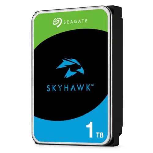 CSH Online Shop Seagate 3.5", 1TB, SATA3, SkyHawk Surveillance Hard Drive, 256MB Cache, 8 Drive Bays Supported, 24/7, CMR, OEM SEAGATE