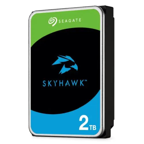 CSH Online Shop Seagate 3.5", 2TB, SATA3, SkyHawk Surveillance Hard Drive, 256MB Cache, 8 Drive Bays Supported, 24/7, CMR, OEM SEAGATE