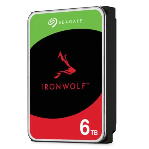 CSH Online Shop Seagate 3.5", 6TB, SATA3, IronWolf NAS Hard Drive, 5400RPM, 256MB Cache, 8 Drive Bays Supported, OEM SEAGATE