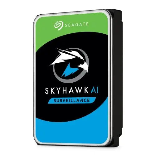 CSH Online Shop Seagate 3.5", 8TB, SATA3, SkyHawk AI Surveillance Hard Drive, 7200RPM, 256MB Cache, 24/7, OEM SEAGATE