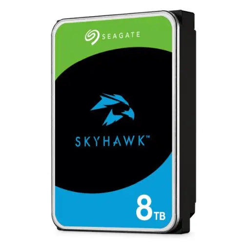 CSH Online Shop Seagate 3.5", 8TB, SATA3, SkyHawk Surveillance Hard Drive, 256MB Cache, 16 Drive Bays Supported, 24/7, CMR, OEM SEAGATE