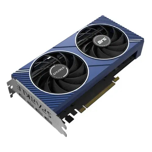 CSH Online Shop Sparkle Intel ARC A750 ORC OC, 8GB DDR6, PCIe4, HDMI, 3 DP, 2200MHz Clock, 0dB Cooling, LED Temperature Display, Overclocked SPARKLE