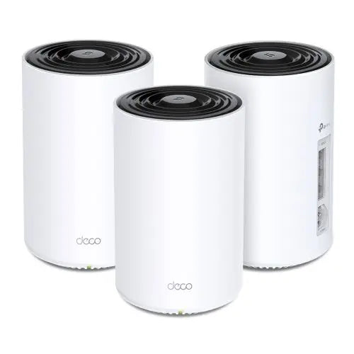 CSH Online Shop TP-LINK DECO PX50 + G1500 Dual Band Whole Home Powerline Mesh WiFi 6 Wireless System, 3 Pack, 3x LAN, AX3000, 1.5Gbps Powerline TP-LINK