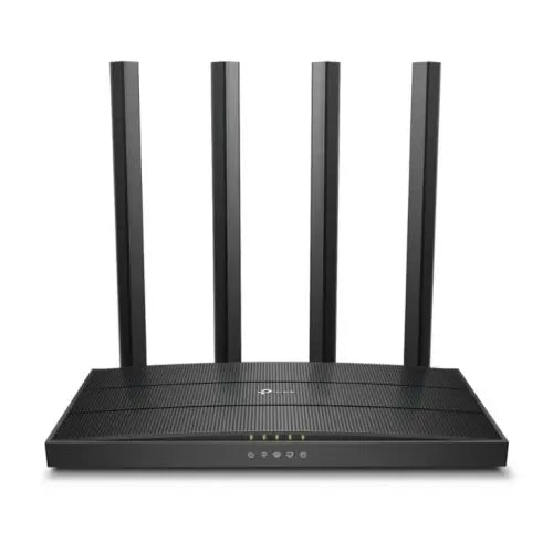 CSH Online Shop TP-LINK (Archer C6), AC1200 (867+300) Wireless Dual Band GB Cable Router, 4-Port, MU-MIMO, Access Point Mode TP-LINK